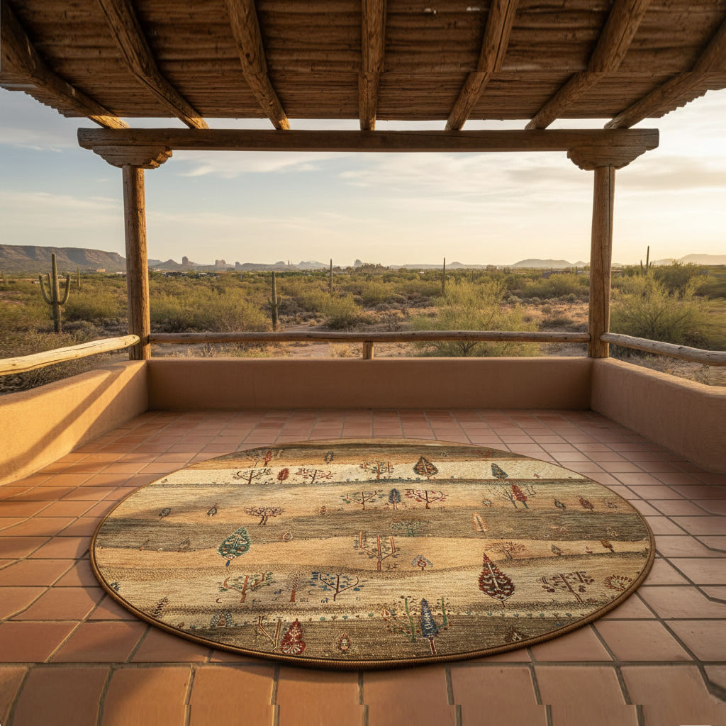 AVELIA - Hand Tufted Bohemian Carpet